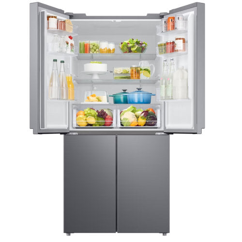 SAMSUNG 468L 4-Doors French Door Refrigerator with Twin Cooling Plus and Digital Inverter Technology