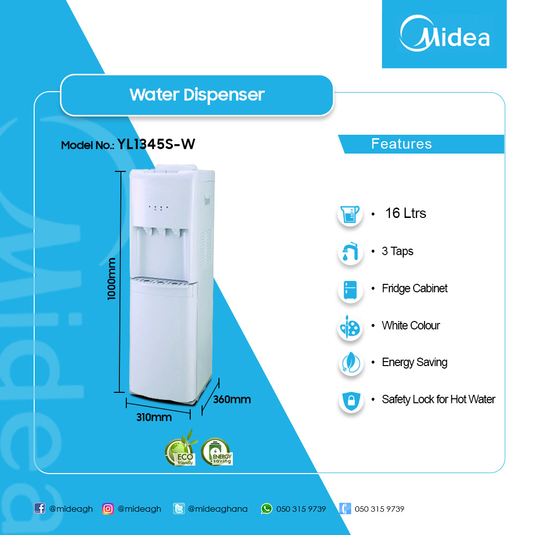MIDEA 3 TAPS WATER DISPENSER