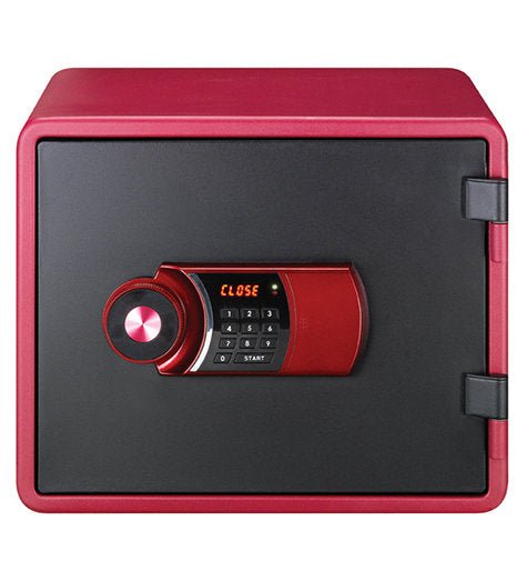 EAGLE SAFE FIRE RESISTANT SAFES W/YES ELECTRONIC LOCK RED - CompuGhana