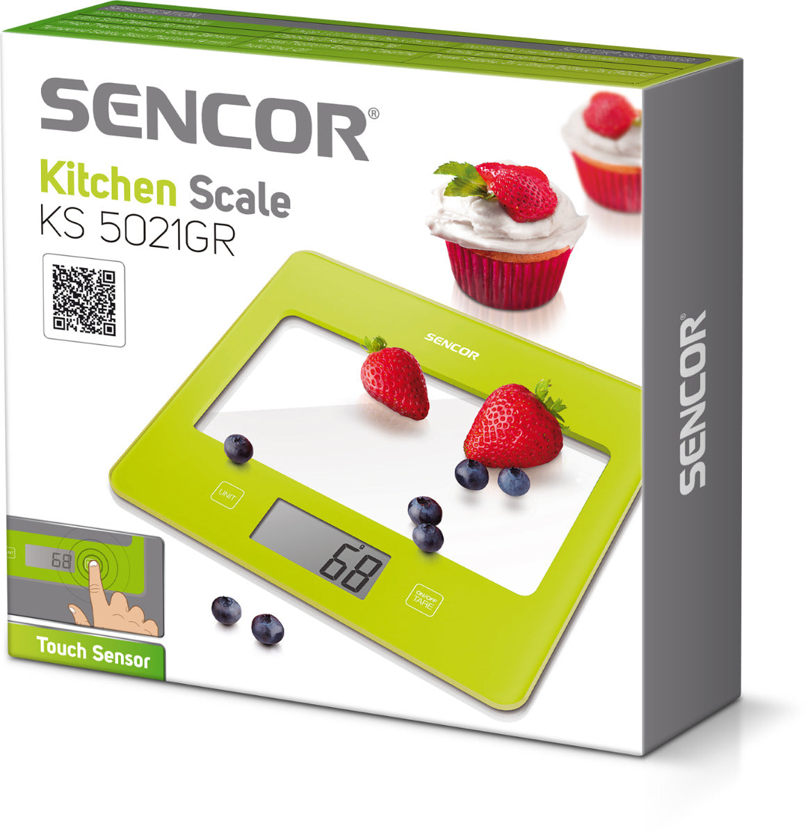 SENCOR SKS 5020WH KITCHEN SCALE-Green