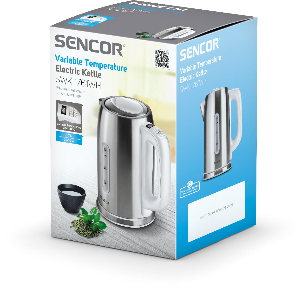 SENCOR SWK 1760BK ELECTRIC KETTLE