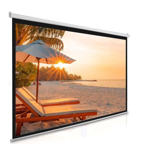 ELECTRIC 200x200 SCREEN PROJECTOR - CompuGhana