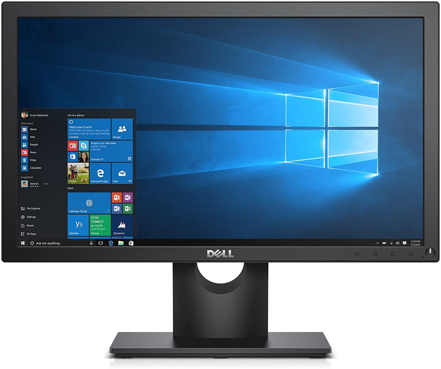 DELL E1916HV VESA MOUNTABLE 19" SCREEN LED - LIT MONITOR - CompuGhana