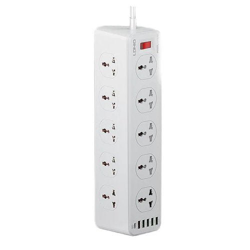 LDNIO UNIVERSAL 10 PORTS+1 PD+1 QC + 4 USB POWER SOCKET SC10610C - CompuGhana