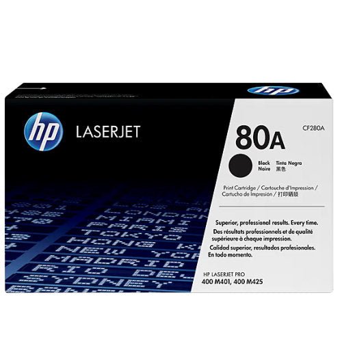 HP 80A Black Original LaserJet Toner Cartridge - CompuGhana