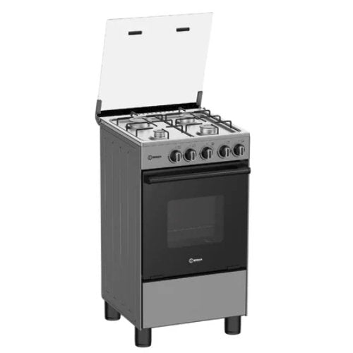 SIGMA 50X50 4 BURNERS GAS OVEN GRILL GAS COOKER SILVER - CompuGhana