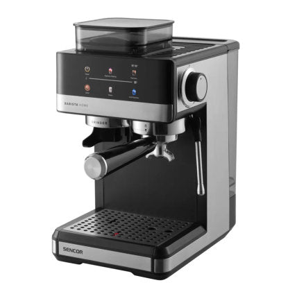 SENCOR SES 5000SS ESPRESSO COFFEE MACHINE WITH A BUILT-IN GRINDER - CompuGhana