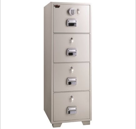 EAGLE SAFE SF680-4EKK FIRE RESISTANT FILE CABINET W/ELECTRONIC LOCK ONLY+ KEY LOCK - CompuGhana