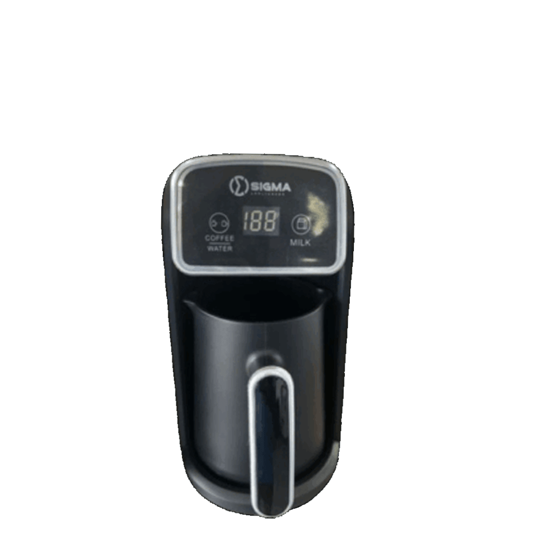 SIGMA COFFEE SIG - CM1102 MAKER & MILK STEAMER 600 W BLACK - CompuGhana