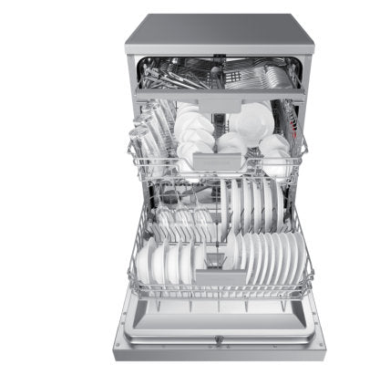 SAMSUNG DW60CG550FSGSV FREESTANDING 60CM 14 PLACE AUTO DOOR DISHWASHER GRAY