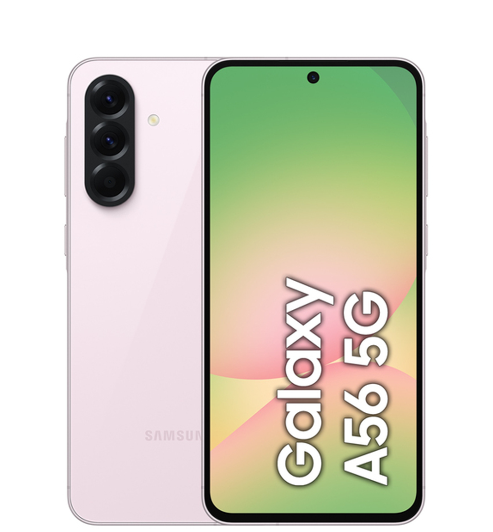 SAMSUNG GALAXY A56 A566B/DS 256GB 8GB RAM 5G -Awesome Pink