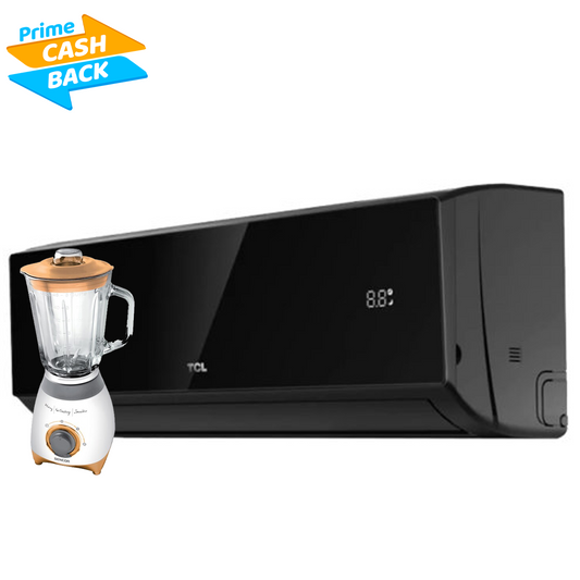 TCL 1.5HP SPLIT INVERTER R410 TAC-12CSA/XA82I BLACK MIRROR AIR CONDITIONER