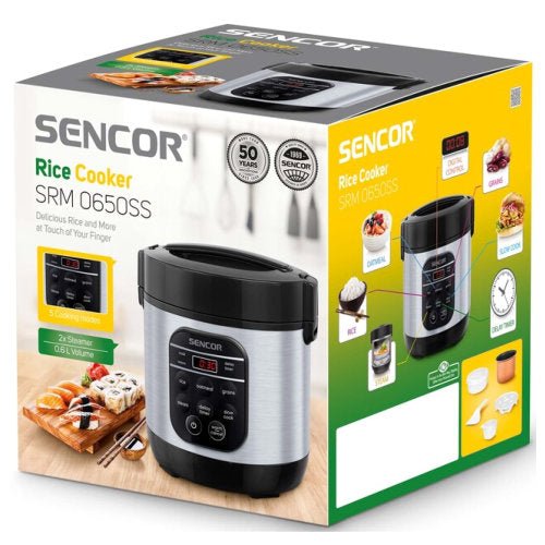 SENCOR SRM 0650SS RICE COOKER - CompuGhana