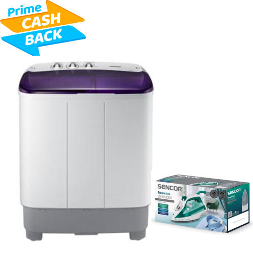 SAMSUNG WT60H2500 TWIN TUB 6KG TOP LOAD WASHING MACHINE