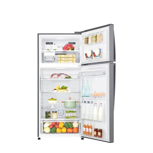 LG 418L REFRIGERATOR + DISPENSER - SILVER - CompuGhana