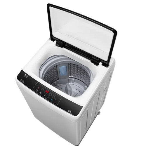 TCL 8KG F708TL TOP LOAD WASHING MACHINE - SILVER