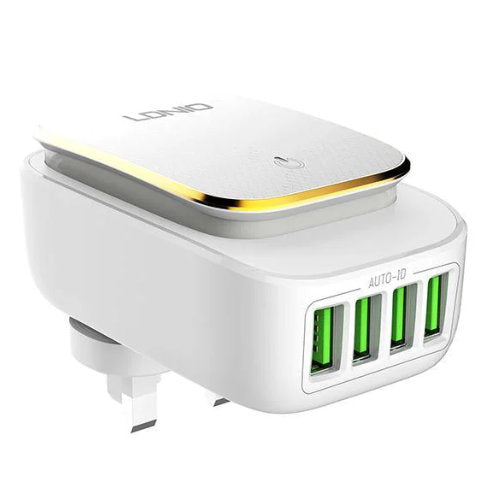 LDNIO TOUCH LAMP WITH USB PORT TYPE C CHARGER A4405