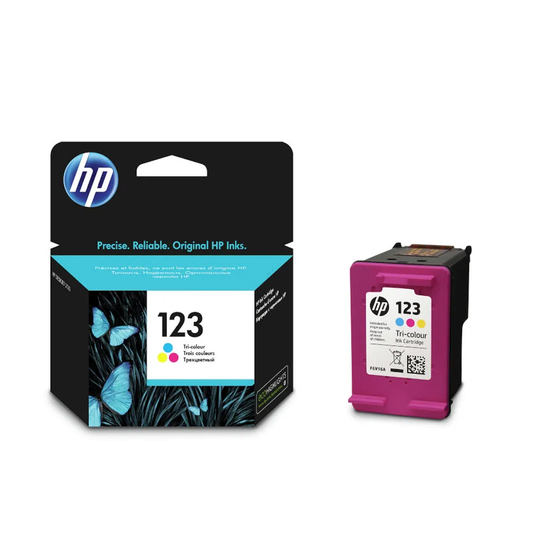 Original HP 123 Ink Catridge Tri-Color (F6V16AE)