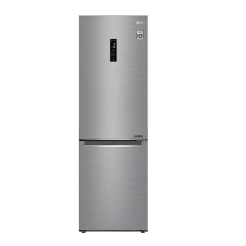 LG 374L BOTTOM FREEZER REFIGERATOR - SILVER - CompuGhana
