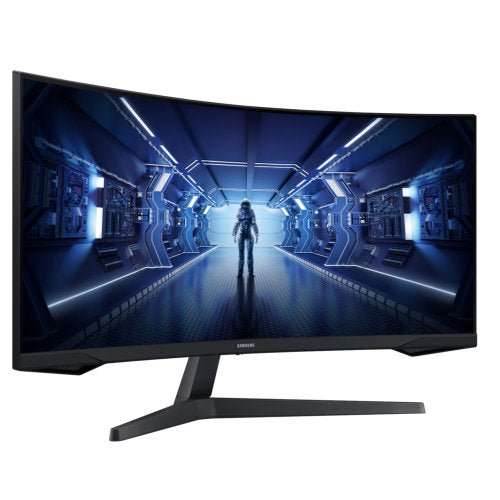 SAMSUNG LED 34 INCH ODYSSEY G5 CURVED MONITOR ULTRA-WQHD MONITOR - CompuGhana
