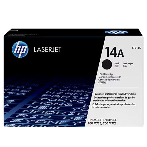 HP 14A Black Original LaserJet Toner Cartridge
