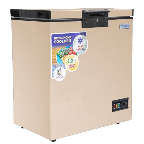 NASCO 138L NAS - 175FL - G CHEST FREEZER - GOLDEN - CompuGhana