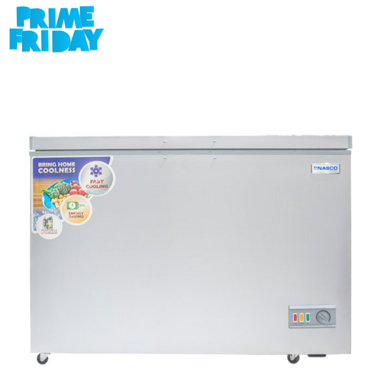 NASCO NAS-425FL 318 LTR CHEST FREEZER SILVER