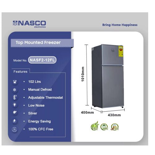 NASCO 102 LTR TABLE TOP REFRIGERATOR - CompuGhana