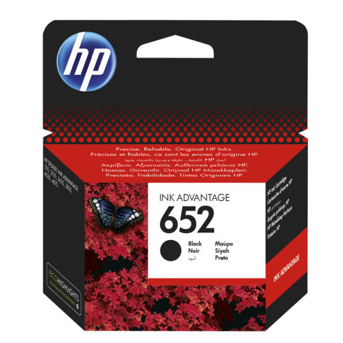 HP F6V25AE 652 INK BLACK