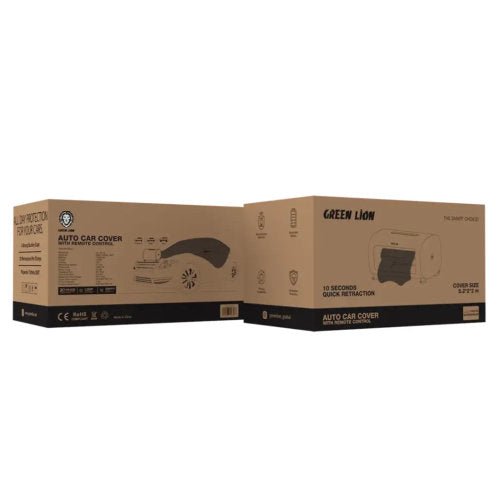GREEN LION AUTO CAR COVER WITH REMOTE CONTROL - CompuGhana