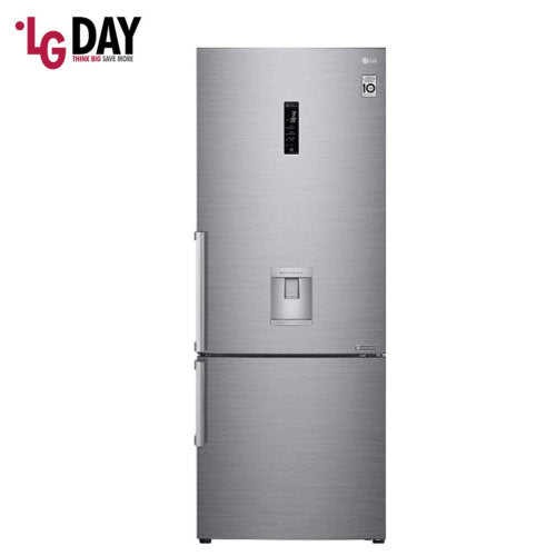 LG 418L REFRIGERATOR + DISPENSER - SILVER