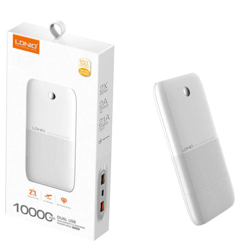 LDNIO POWER BANK 10000 MAH 2USB