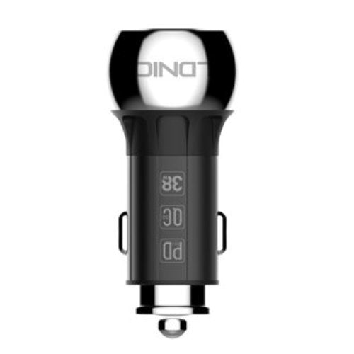 LDNIO CAR FAST CHARGER PD+QC3.0 TYPE-C TO TYPE-C C1