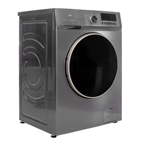 TCL 8KG P1108FLG FRONT LOAD INVERTER WASHING MACHINE - SILVER