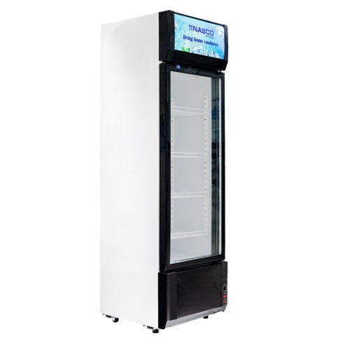 NASCO 288L DISPLAY FRIDGE WHITE - CompuGhana