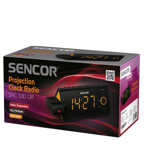 SENCOR PROJECTION CLOCK RADIO - CompuGhana