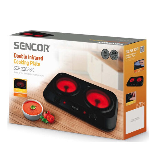 SENCOR DOUBLE INFRARED COOKING PLATE