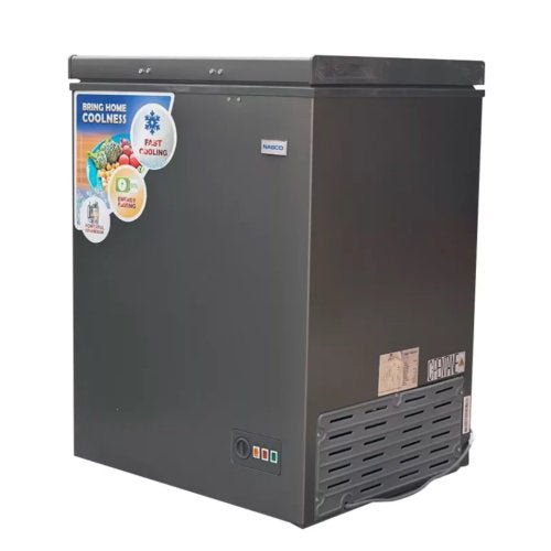 NASCO CHEST FREEZER NAS - 200FL 145L SILVER - CompuGhana
