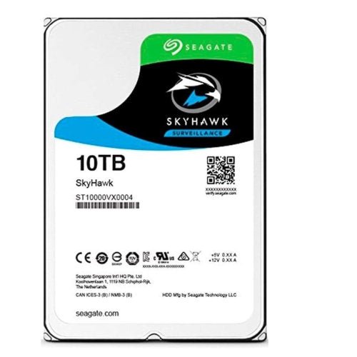 SEAGATE 10TB HDD SATA SURVEILLANCE SKYHAWK - CompuGhana