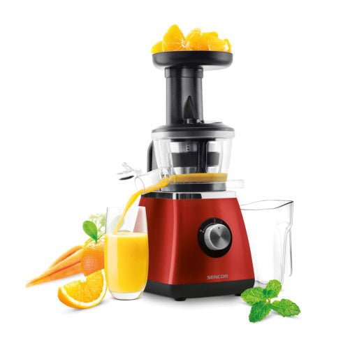 SENCOR SSJ 4041BK SLOW JUICER-Red - CompuGhana