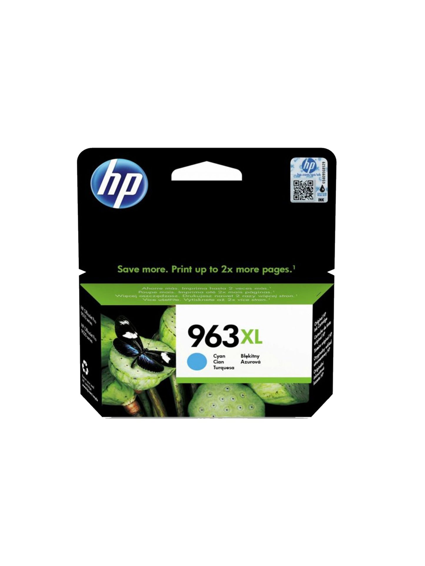 INK HP 3JA27AE 963XL CYAN - CompuGhana