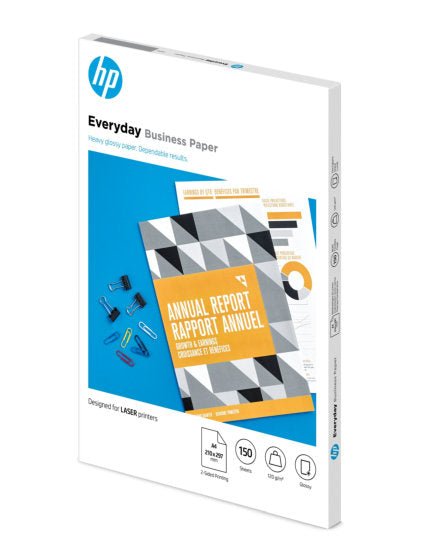HP EVERYDAY BUSINESS PAPER GLOSSY A4 120G 7MV82A - CompuGhana