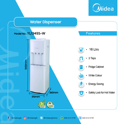 MIDEA 3 TAPS WATER DISPENSER