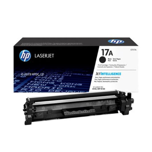 HP 17A Black Original LaserJet Toner Cartridge (CF217A)