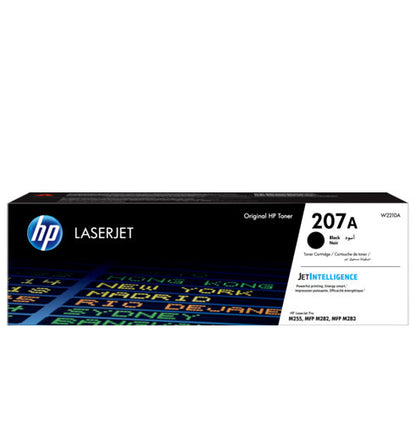 HP 207A BLACK ORIGINAL LASERJET TONER CARTRIDGE