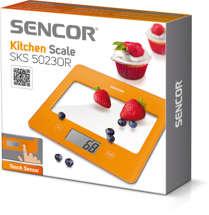 SENCOR SKS 5020WH KITCHEN SCALE-Orange