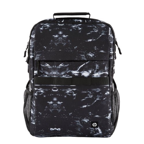 HP CAMPUS XL MARBLE STONE BACKPACK BLACK-WHITE - CompuGhana