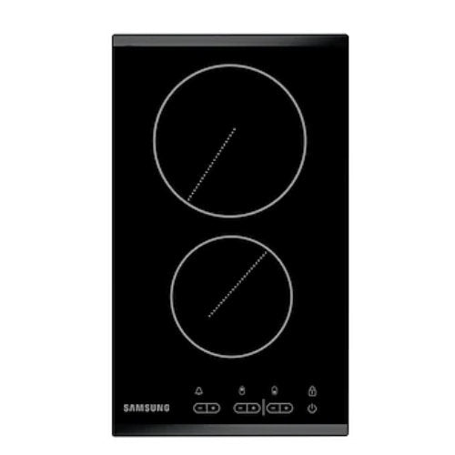 SAMSUNG BUILT-IN ELECTRIC COOKTOP 2 HOB BLACK