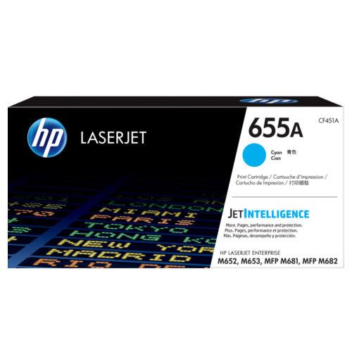 HP 655A Original LaserJet Toner Cartridge