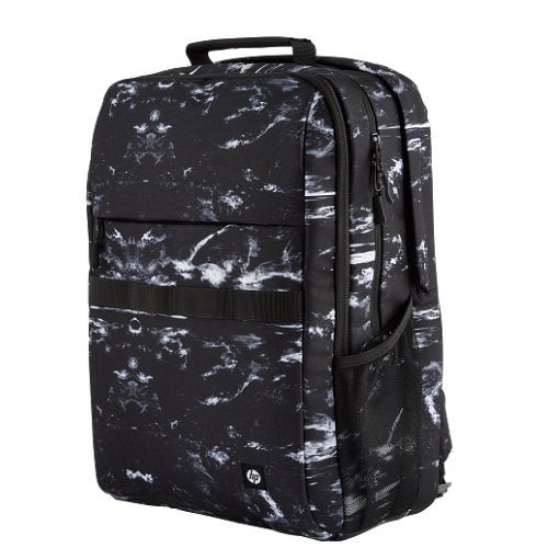 HP CAMPUS XL MARBLE STONE BACKPACK BLACK-WHITE - CompuGhana